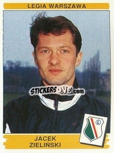 Figurina Jacek Zieliński - Liga Polska 1996-1997 - Panini