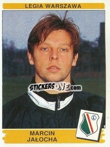 Sticker Marcin Jałocha - Liga Polska 1996-1997 - Panini