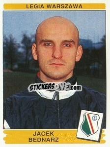 Sticker Jacek Bednarz - Liga Polska 1996-1997 - Panini