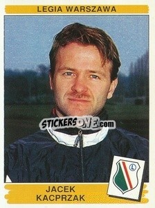 Sticker Jacek Kacprzak - Liga Polska 1996-1997 n. 120 - Panini
