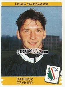 Sticker Dariusz Czykier - Liga Polska 1996-1997 - Panini