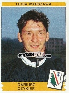 Cromo Dariusz Czykier - Liga Polska 1996-1997 n. 122 - Panini
