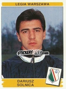 Sticker Dariusz Solnica - Liga Polska 1996-1997 n. 125 - Panini