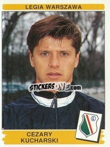 Sticker Cezary Kucharski - Liga Polska 1996-1997 - Panini