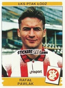 Sticker Rafał Pawlak - Liga Polska 1996-1997 n. 135 - Panini