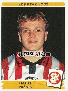 Sticker Rafał Niżnik - Liga Polska 1996-1997 - Panini
