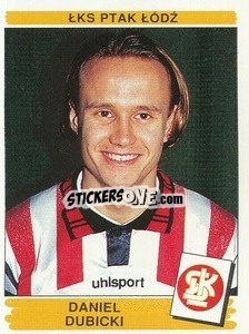 Figurina Daniel Dubicki - Liga Polska 1996-1997 - Panini