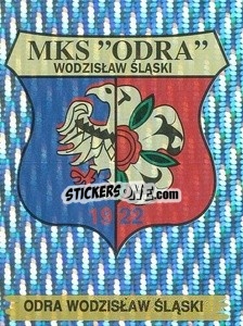 Sticker Odra Wodzisław Śląski - Liga Polska 1996-1997 - Panini