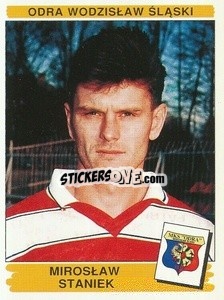 Figurina Mirosław Staniek - Liga Polska 1996-1997 - Panini