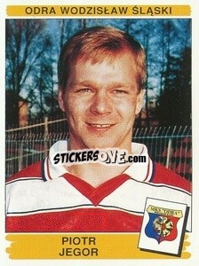 Sticker Piotr Jegor - Liga Polska 1996-1997 - Panini