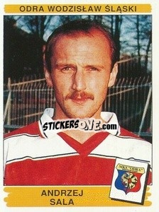 Sticker Andrzej Sala - Liga Polska 1996-1997 - Panini