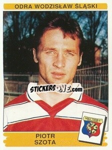 Sticker Piotr Szota - Liga Polska 1996-1997 - Panini