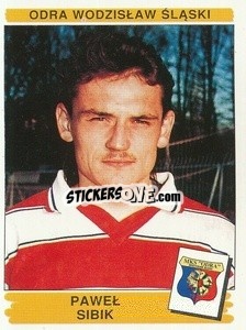 Sticker Paweł Sibik - Liga Polska 1996-1997 - Panini