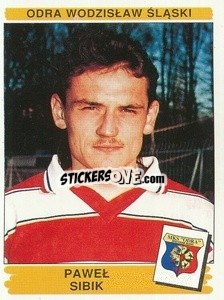 Cromo Paweł Sibik - Liga Polska 1996-1997 n. 159 - Panini
