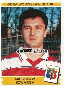 Sticker Mirosław Szwarga - Liga Polska 1996-1997 - Panini