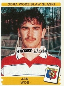 Cromo Jan Woś - Liga Polska 1996-1997 n. 164 - Panini