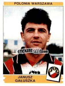 Cromo Janusz Gałuszka - Liga Polska 1996-1997 - Panini