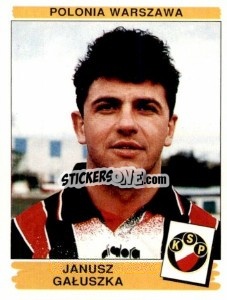 Sticker Janusz Gałuszka - Liga Polska 1996-1997 n. 170 - Panini