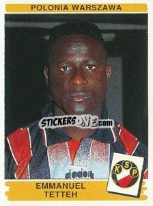 Figurina Emmanuel Tetteh - Liga Polska 1996-1997 n. 174 - Panini