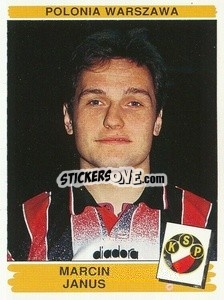 Sticker Marcin Janus - Liga Polska 1996-1997 - Panini