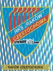 Sticker Raków Częstochowa - Liga Polska 1996-1997 - Panini