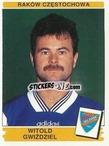 Sticker Witold Gwiżdziel - Liga Polska 1996-1997 n. 188 - Panini