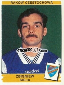 Cromo Zbigniew Sieja - Liga Polska 1996-1997 - Panini