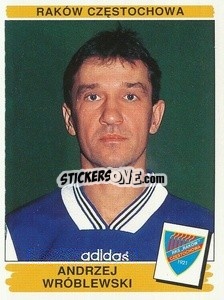 Sticker Andrzej Wróblewski - Liga Polska 1996-1997 n. 190 - Panini