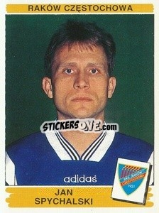Sticker Jan Spychalski - Liga Polska 1996-1997 - Panini