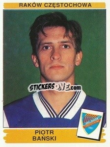 Figurina Piotr Bański - Liga Polska 1996-1997 - Panini