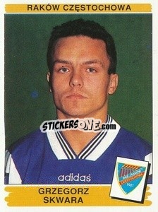 Sticker Grzegorz Skwara - Liga Polska 1996-1997 n. 197 - Panini