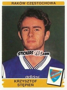 Sticker Krzysztof Stępień - Liga Polska 1996-1997 - Panini