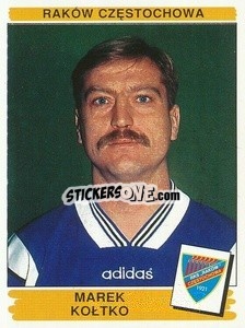Sticker Marek Kołtko - Liga Polska 1996-1997 n. 201 - Panini