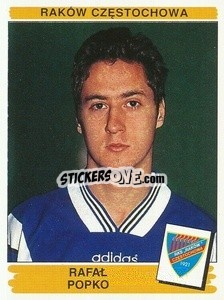 Sticker Rafał Popko - Liga Polska 1996-1997 - Panini