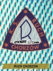 Sticker Ruch Chorzów - Liga Polska 1996-1997 - Panini