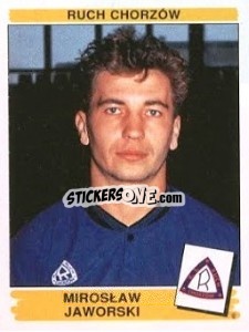 Figurina Mirosław Jaworski - Liga Polska 1996-1997 - Panini