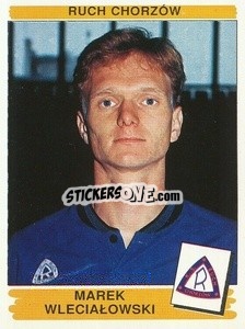 Sticker Marek Wleciałowski - Liga Polska 1996-1997 - Panini