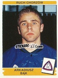 Sticker Arkadiusz Bąk - Liga Polska 1996-1997 n. 213 - Panini