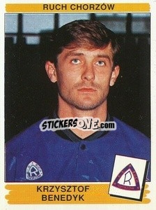 Sticker Krzysztof Benedyk - Liga Polska 1996-1997 n. 214 - Panini
