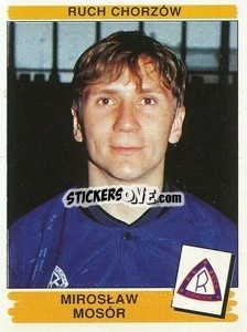Sticker Mirosław Mosór - Liga Polska 1996-1997 n. 215 - Panini