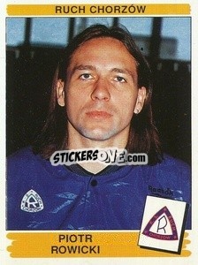 Cromo Piotr Rowicki - Liga Polska 1996-1997 - Panini