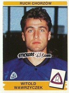 Sticker Witold Wawrzyczek - Liga Polska 1996-1997 - Panini