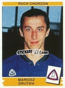 Sticker Mariusz Śrutwa - Liga Polska 1996-1997 n. 220 - Panini