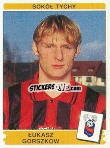 Sticker Lukasz Gorszkow - Liga Polska 1996-1997 - Panini