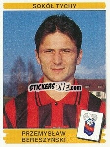 Sticker Przemysław Bereszyński - Liga Polska 1996-1997 n. 225 - Panini