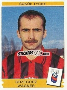 Sticker Grzegorz Wagner - Liga Polska 1996-1997 - Panini