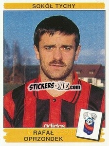 Sticker Rafał Oprzondek - Liga Polska 1996-1997 n. 227 - Panini