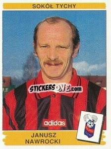 Sticker Janusz Nawrocki - Liga Polska 1996-1997 n. 230 - Panini