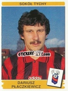 Sticker Dariusz Płaczkiewicz - Liga Polska 1996-1997 n. 231 - Panini