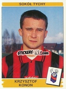 Sticker Krzysztof Konon - Liga Polska 1996-1997 n. 236 - Panini